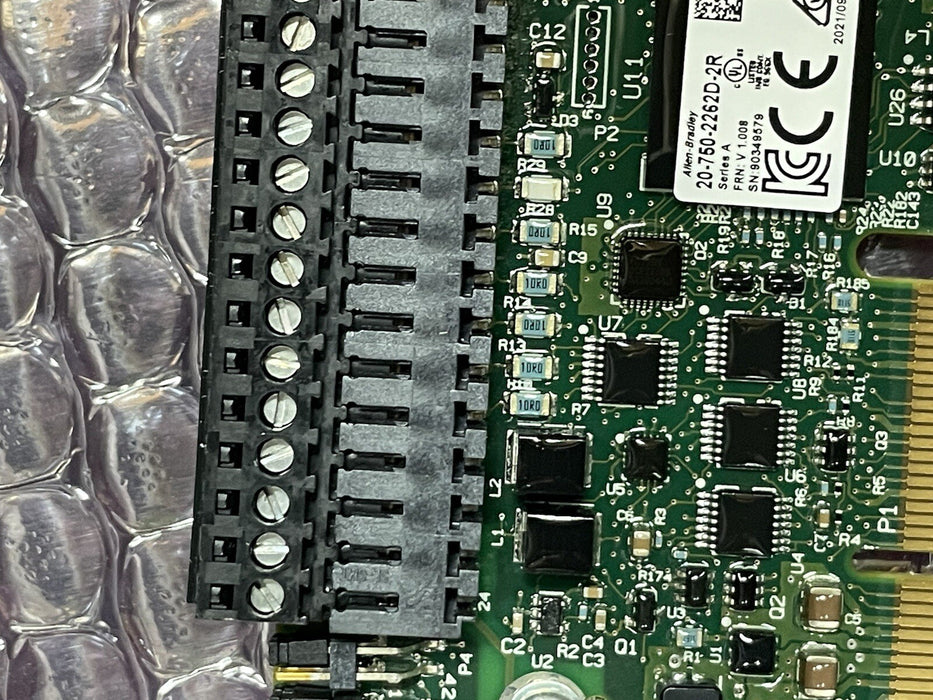 NUEVO 2021 20-750-2262D-2R ALLEN BRADLEY POWERFLEX 750 OPCIÓN DE E/S 115 V PN-188964
