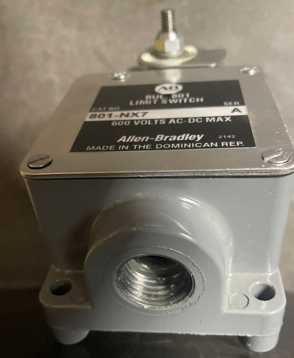 NUEVO interruptor de límite rápido 801-NX7 ALLEN BRADLEY