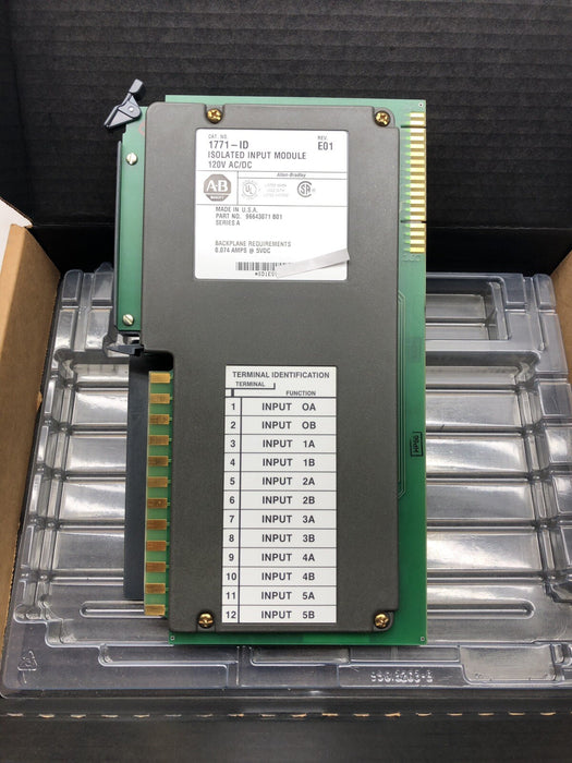 Baharu Allen-Bradley 1771-ID16 Modul Input Digital 120V Terpencil PLC-5 PLC5 PLC/5