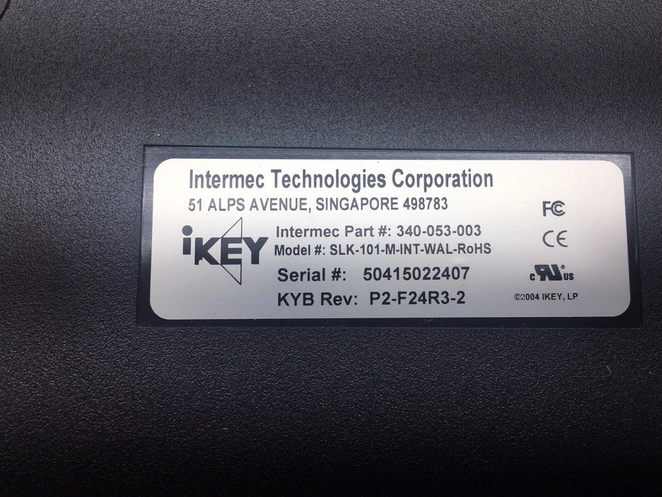 INTERMEC BAHARU 340-053-003 SLK-101 PAPAN KEkunci BACKLIT UNTUK CV-60C ATAU CV-61 PDT NIB