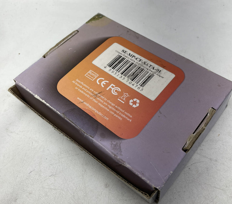 NUEVO SEDNA - SE-MP-CF-SATA-01 Adaptador de soporte de montaje PCI SATA a Flash compatible