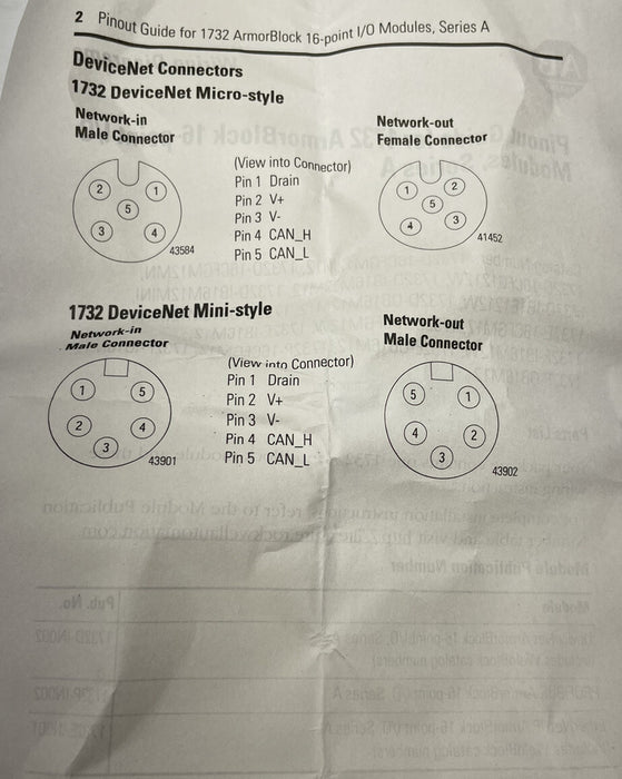 1732 NUEVO MÓDULO DE E/S DE 16 PUNTOS ARMORBLOCK 1732DOB16M12M12 DE ALLEN BRADLEY