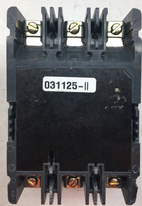 Interruptor de alimentación trifásico Cutler-Hammer FD3015L de 15 amperios, nuevo pero dañado