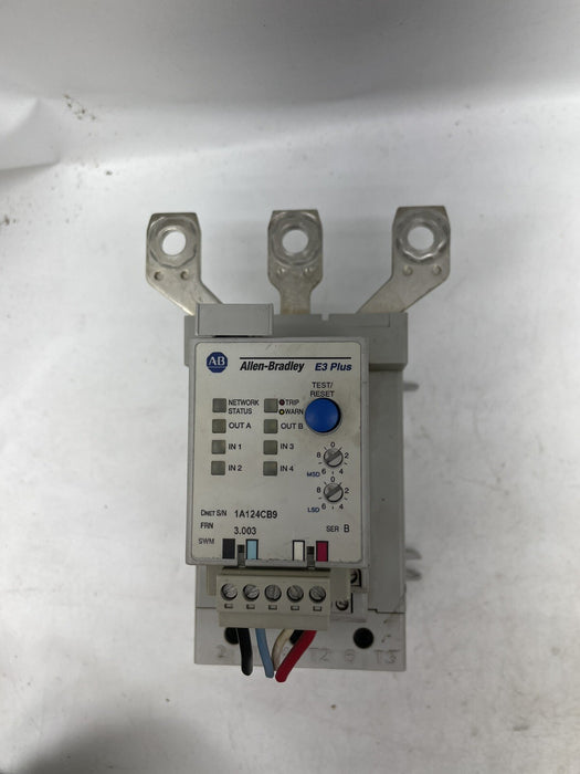 592-EC2ED SERIES B ALLEN BRADLEY E3 PLUS OVERLOAD RELAY 592EC2ED /B 18-90A