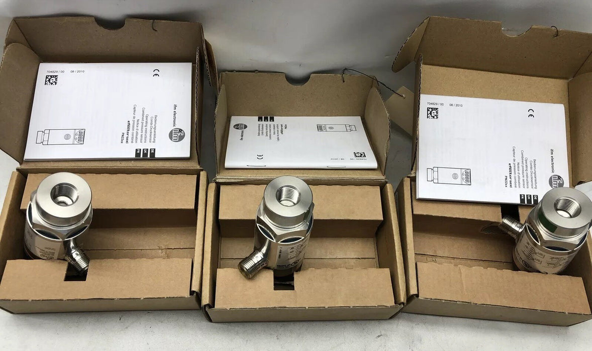 BAHARU IFM EFECTOR500 SENSOR TEKANAN PN2222 PN-100-SBN14-MFRKG/US NIB