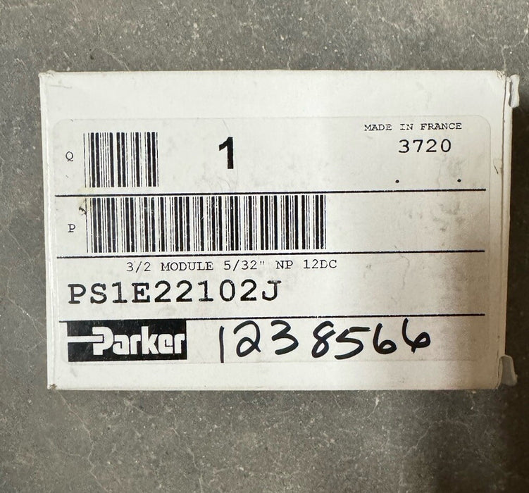 1238566 PARKER PS1E22102J / PS1E22102J PS1-E121 + P2E-KS32B1 HYDRADYNE NO 12VDC