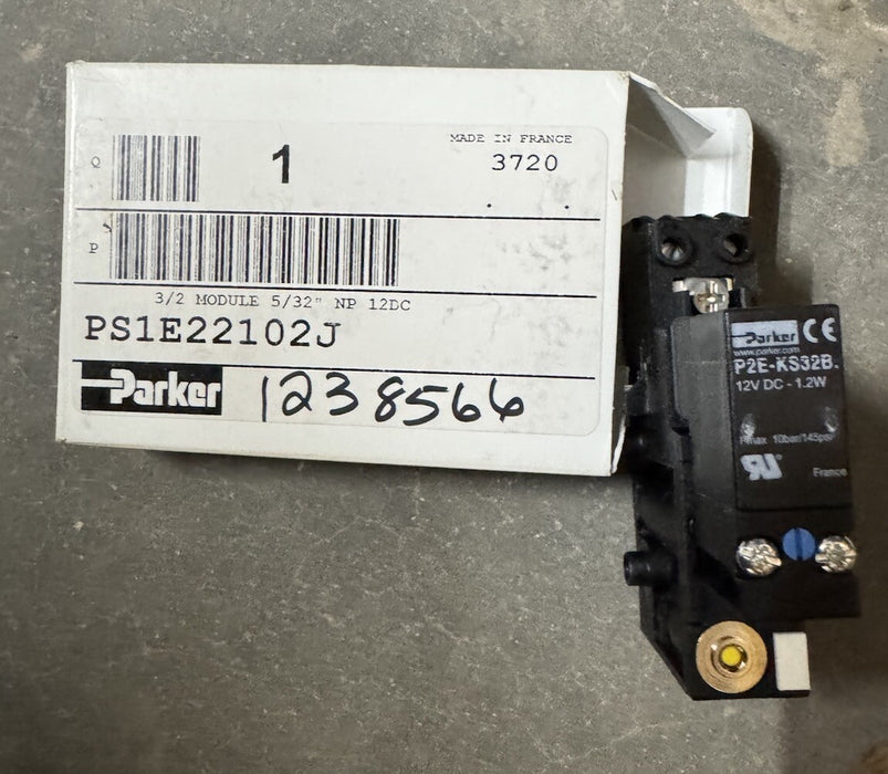 1238566 PARKER PS1E22102J / PS1E22102J PS1-E121 + P2E-KS32B1 HYDRADYNE NO 12VDC