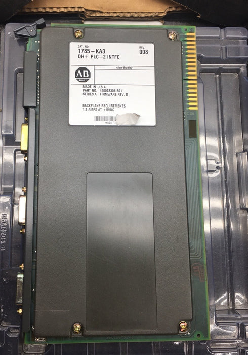 NUEVO MÓDULO ADAPTADOR DE COMUNICACIONES DH PLUS PLC-2 1785-KA3 DH+ PLC-2 INTFC SERIE A REV D