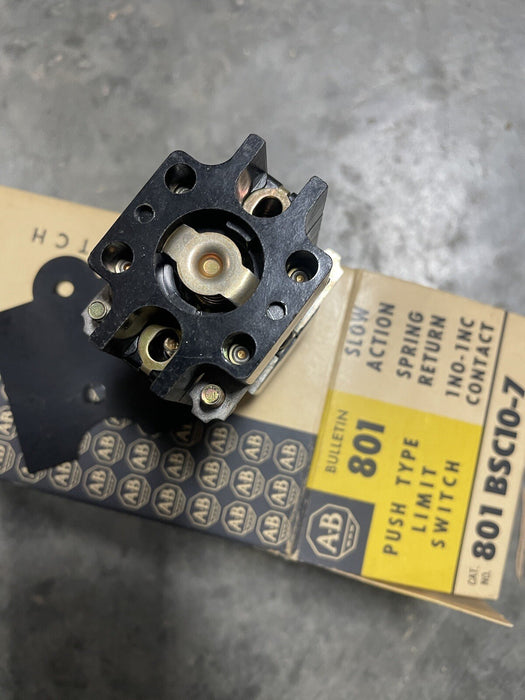 Nuevo conjunto de contacto de interruptor de límite de repuesto Allen Bradley 801-BSC107 BSC10