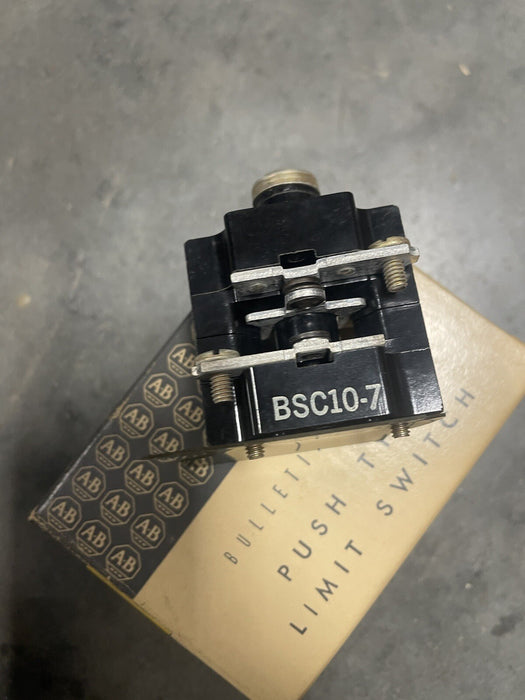 Nuevo conjunto de contacto de interruptor de límite de repuesto Allen Bradley 801-BSC107 BSC10