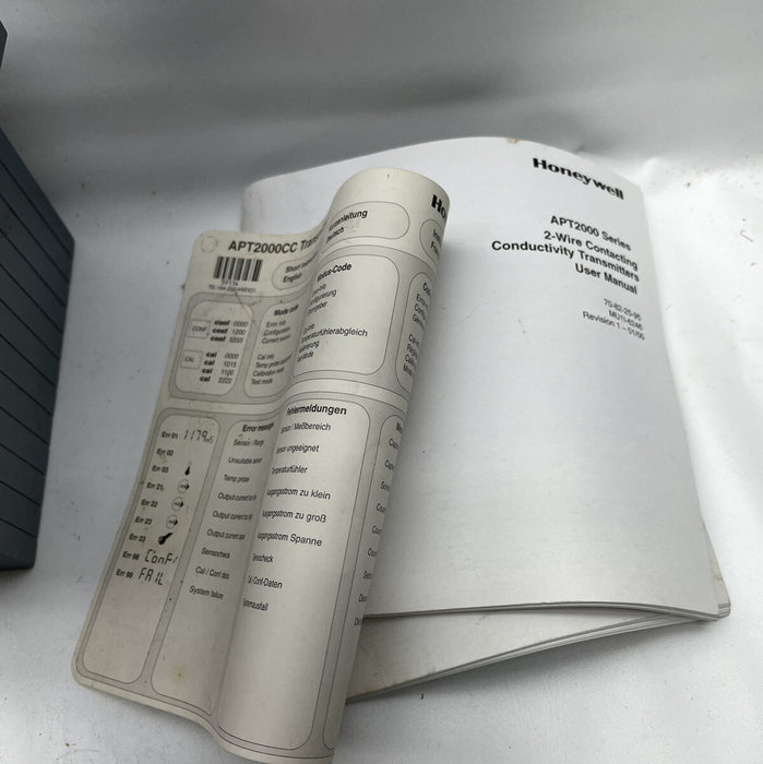 HONEYWELL APT2000 CC-0-00 BARU DIKUASAKAN 4-20ma KELAKUAN PENGENDALIAN