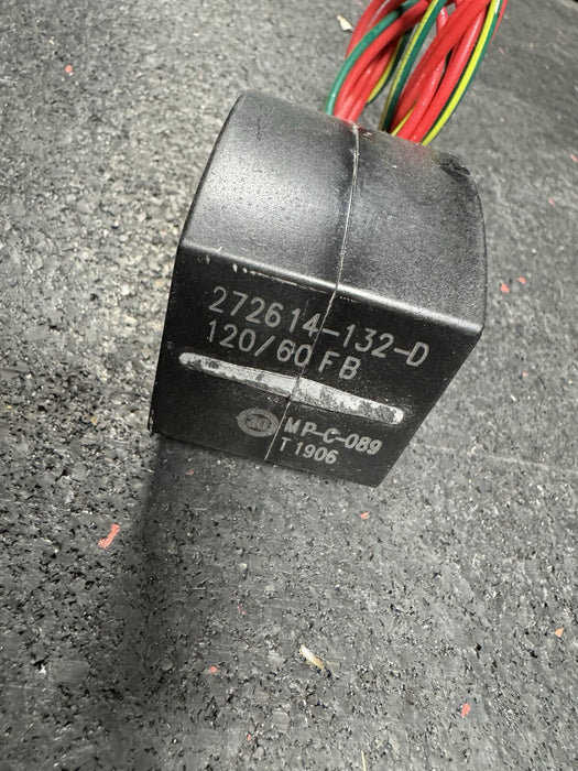 272614-132-D BARU ASCO REDHAT 120V SOLENOID COIL 6.1 WATTS