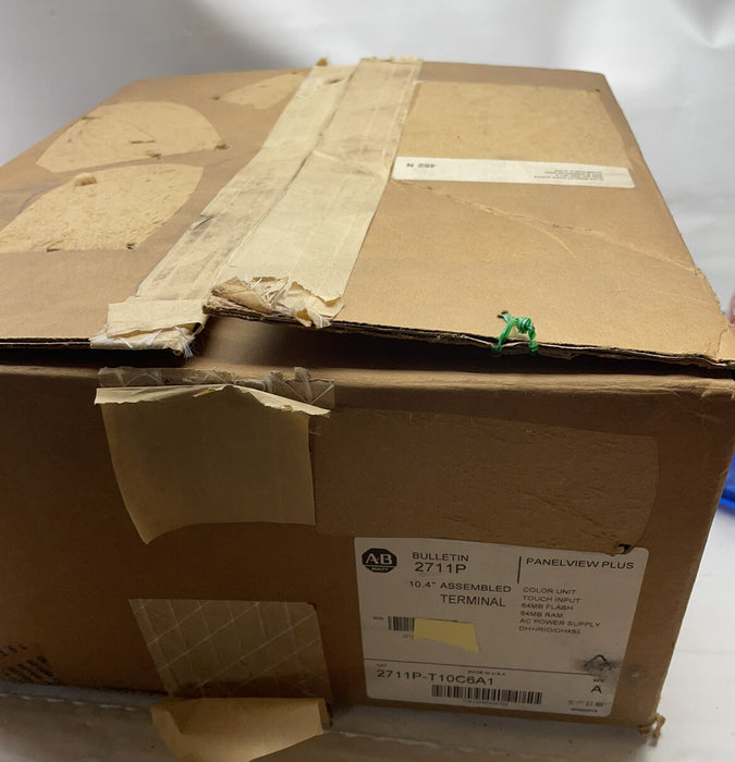 2711P-T10C6A1 BAHARU Allen Bradley AB PVP 1000 Sentuhan 10" DH+/RIO/DH485 2711P
