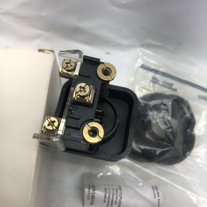 NUEVA LUZ PILOTO ALLEN BRADLEY 800H-PRDH16G DE DOBLE ENTRADA, ALTA VISIBILIDAD, VERDE, 120 V