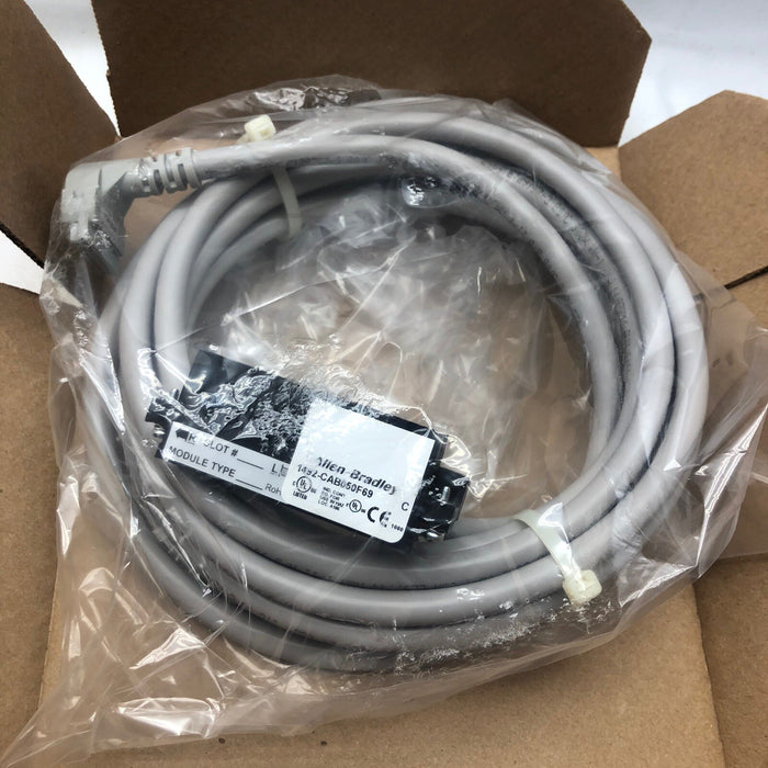 NUEVO 1492-CAB050F69 ALLEN BRADLEY 1492CAB050F69 1769-IA8I CABLE DIGITAL PRECABLEADO