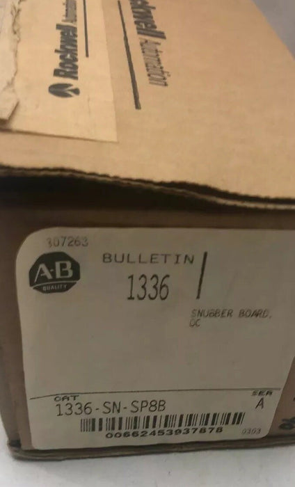 NUEVA TARJETA DE AMORTIGUACIÓN DE CC ALLEN BRADLEY 1336-SN-SP8B 2003 PIEZAS DE LA UNIDAD VFD 1336 NIB