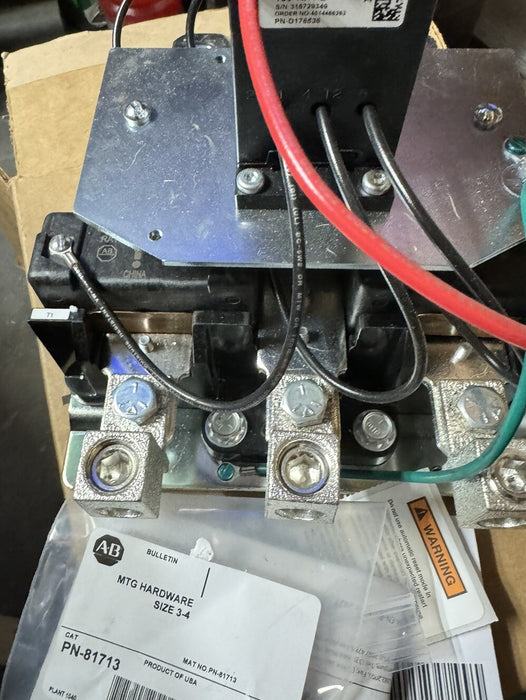 Relé de sobrecarga Allen Bradley 592-1EFHE SER C E1 PLUS, rango de 30 a 150 amperios, nuevo en caja