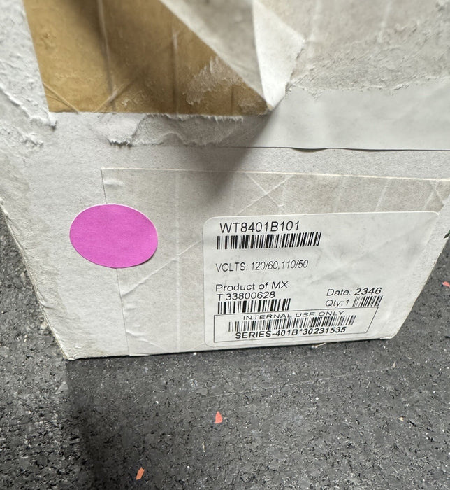 ASCO WT8401B101 120V SELLADO DE FÁBRICA