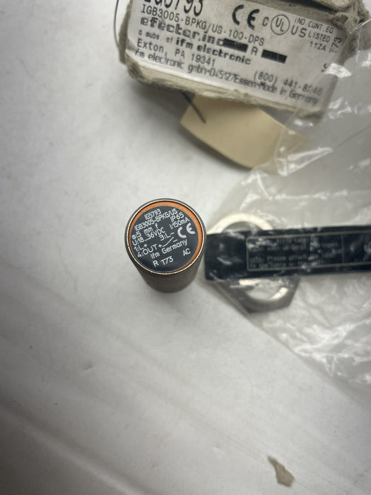 IFM BAHARU IG5793 IGB3005-BPKG/US-100-DPS 5mm SENSING 18-36 VDC