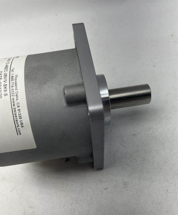 Codificador de sensor BEI ligeramente usado H25D-SS-10,800-T3-ABZC-28V/V-SK8-S N.° de pieza 010051715