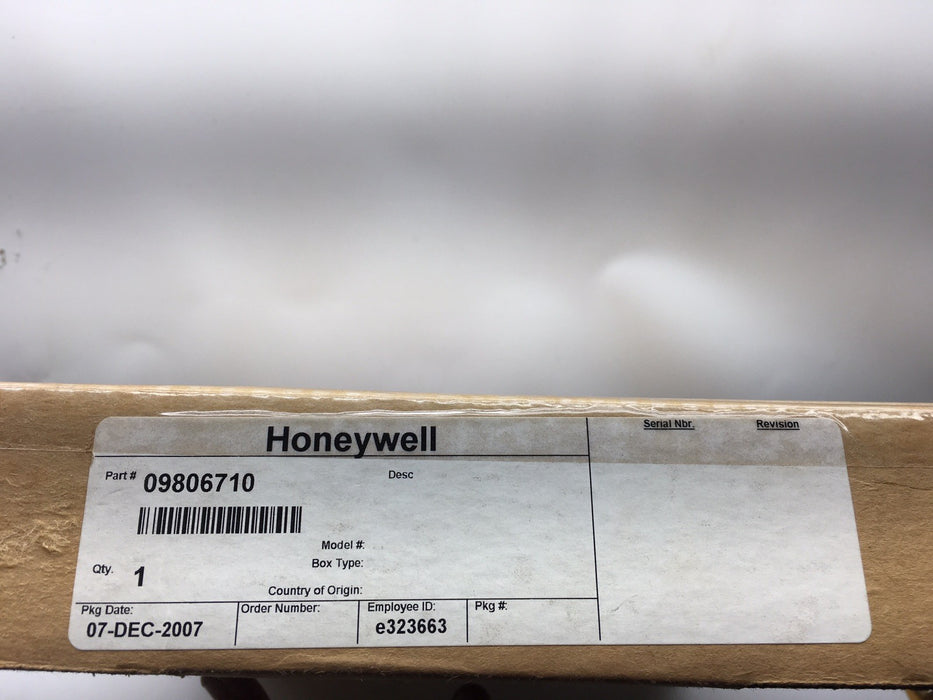 NUEVO MÓDULO DE CONTROL SELLADO MEASUREX 09806710 HONEYWELL SSEC SCP NIB 2007