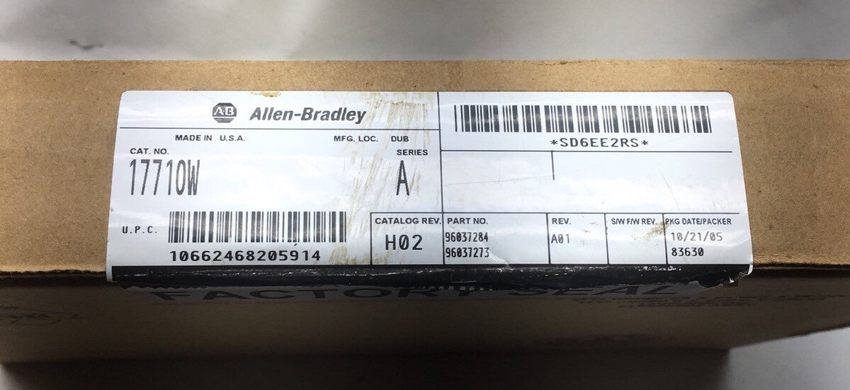 MÓDULO DE SALIDA ALLEN BRADLEY 1771-OW SER A NUEVO EN CAJA 1771OW NIB