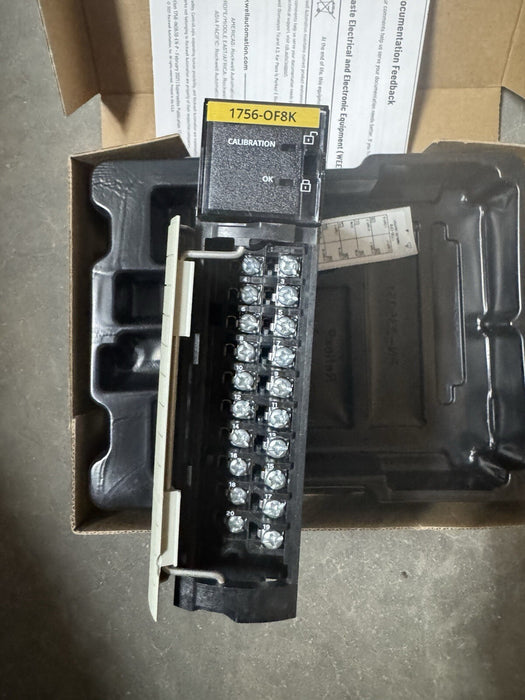 1756-OF8K NUEVO ALLEN BRADLEY Controllogix 8PT SALIDA ANALÓGICA 2022 1756-0F8K