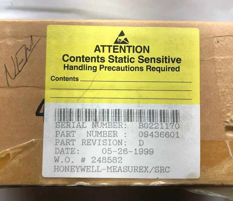 MEASUREX BARU 09436601 HONEYWELL DOP-SX PLC D OUTPUT PROCESSOR NIB