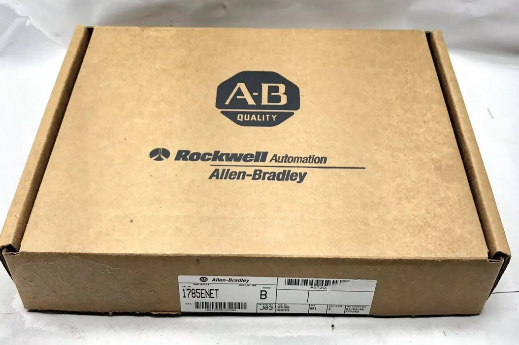 Kad Ethernet Allen-Bradley 1785-ENET BARU Siri B 1785ENET NIB 1785ENET/B ENET