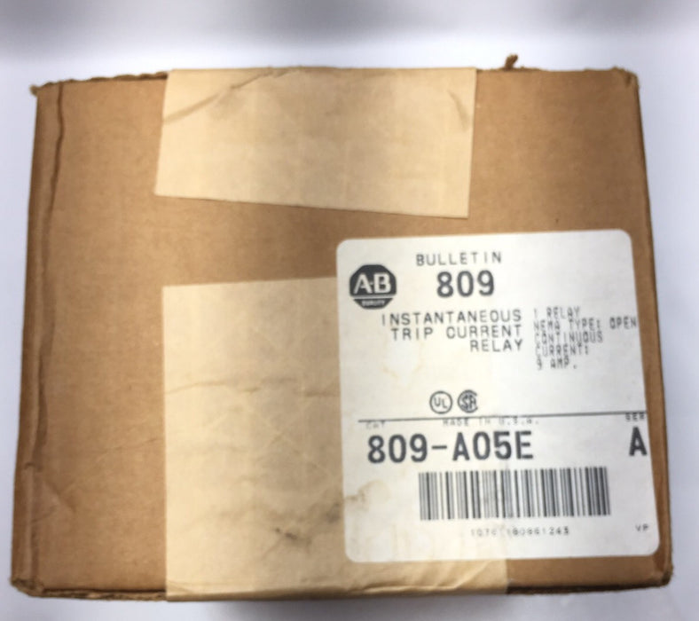 NUEVO SELLADO ALLEN BRADLEY 809-A05E 809-AO5E Relé de corriente de disparo instantáneo CANT.