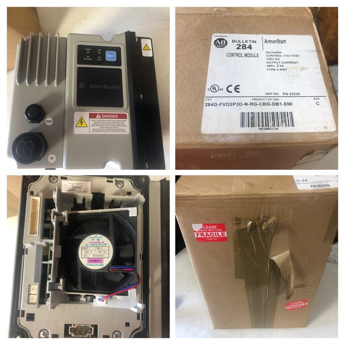 284G MODUL KAWALAN ALLEN BRADLEY ARMORSTART 284G-FVD2P3D-N-RG-CBG-DB1-EMI 32220