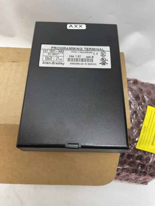 NUEVA TERMINAL DE PROGRAMACIÓN 1201-HA2 AB HIM ALLEN BRADLEY NIB ROCKWELL