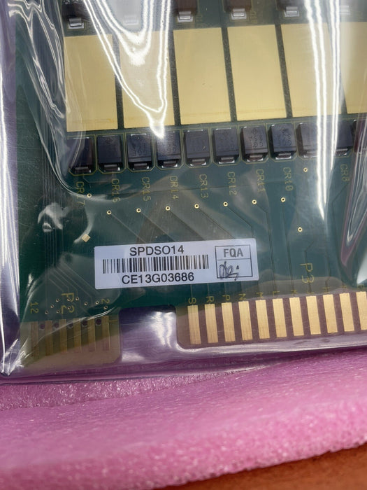 NEW ABB SPDS014 HR 16 CHANNEL DIGITAL OUTPUT MODULE OPEN COLLECTOR