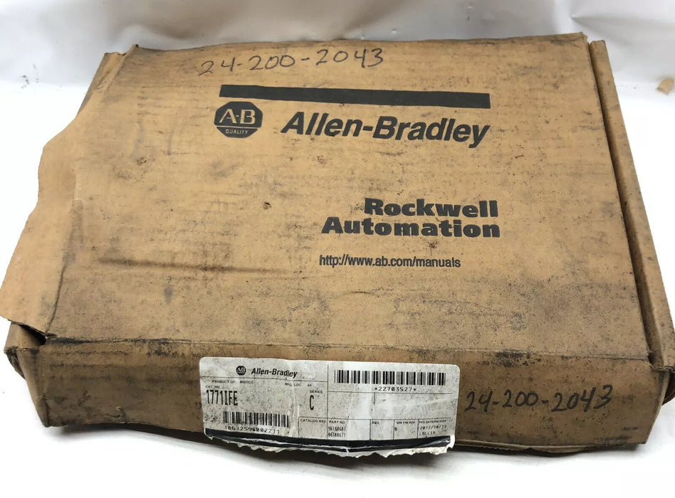 Nuevo PLC-5 analógico 1771-IFE Allen Bradley 2012 SER C