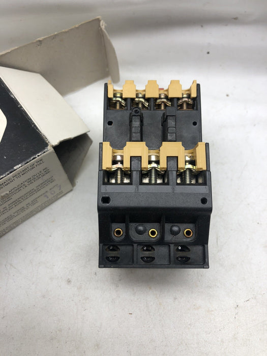RELÉ DE SOBRECARGA BIMETÁLICO ALLEN BRADLEY 193-BSB16, NUEVO, AJUSTABLE, 1,0-1,6 A, PIEZAS NEGRAS