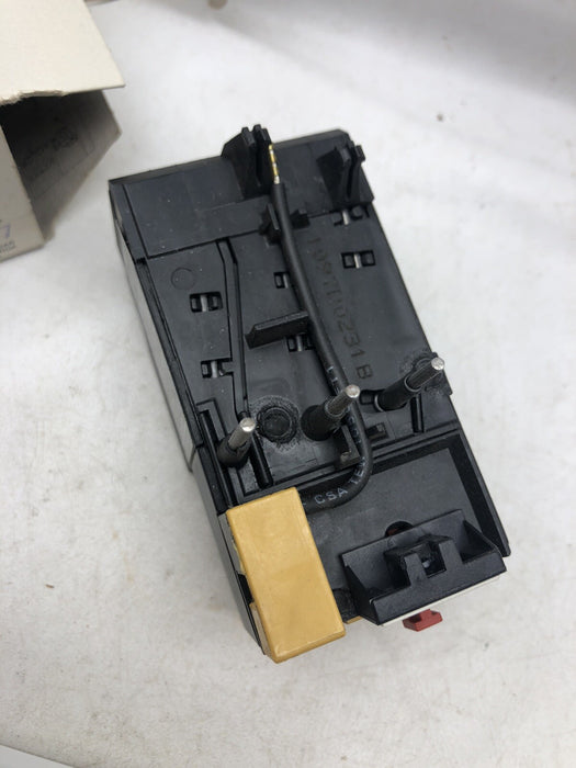 RELÉ DE SOBRECARGA BIMETÁLICO ALLEN BRADLEY 193-BSB16, NUEVO, AJUSTABLE, 1,0-1,6 A, PIEZAS NEGRAS
