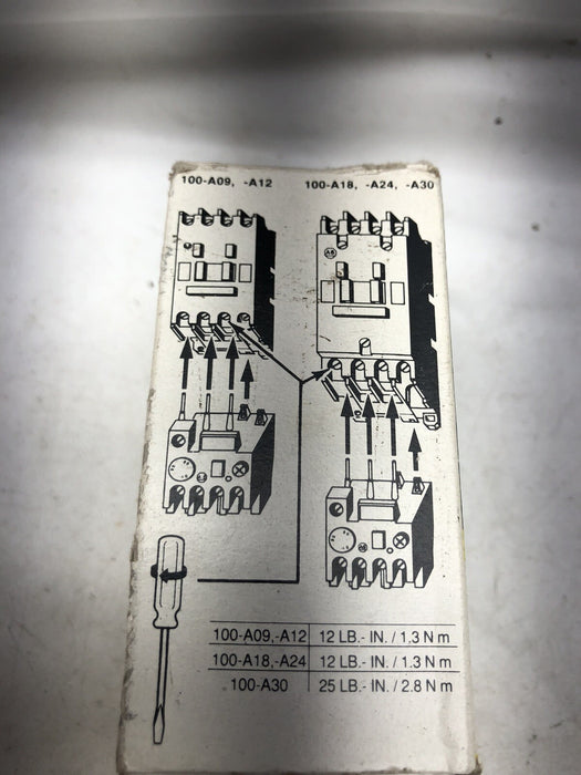 RELÉ DE SOBRECARGA BIMETÁLICO ALLEN BRADLEY 193-BSB16, NUEVO, AJUSTABLE, 1,0-1,6 A, PIEZAS NEGRAS