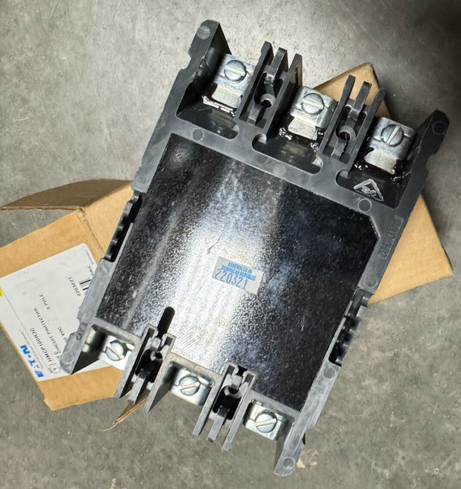 HMCP100R3C BARU Pelindung Litar Motor Eaton 3 Kutub 100 Amp 600V Baharu Dalam Kotak NIB