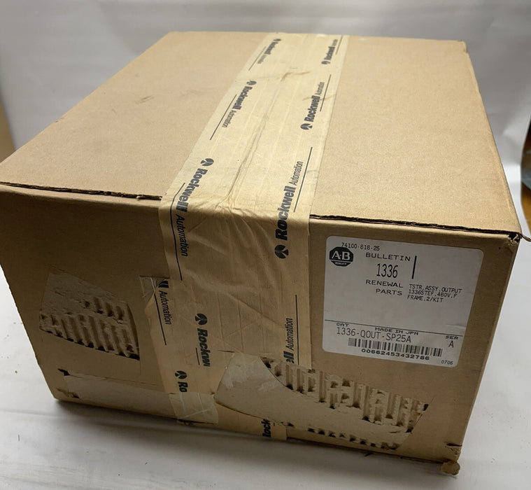 BARU ALLEN-BRADLEY 1336-QOUT-SP25A TSTR ASSY 1336STG 480V 250-450HP 74100-818-25