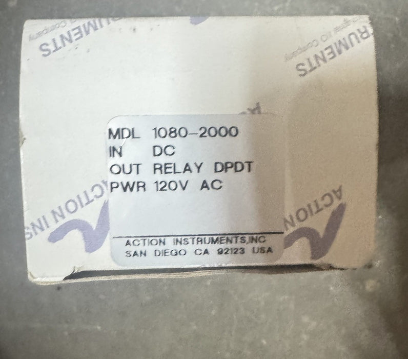 ACTION PAK INVENSYS MDL 1080-2000 / 10802000 DPDT