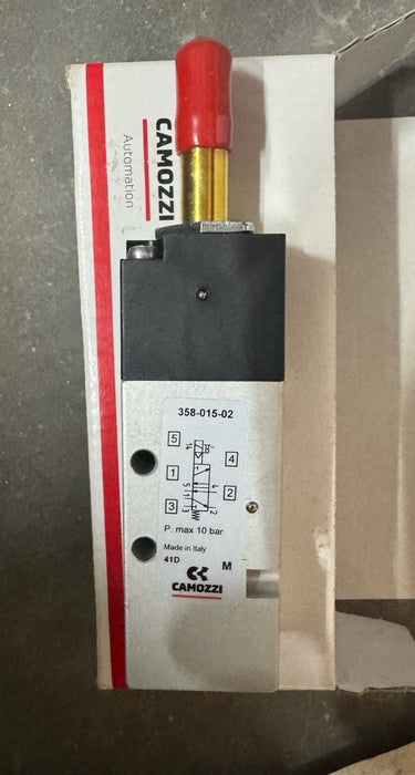 NUEVA VÁLVULA SOLENOIDE CAMOZZI N.° DE PIEZA 20-3358-6200 DESC 358-015-02 / 35801502