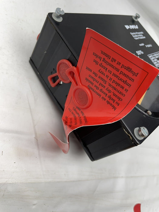 BAHARU PMV P-2020 ELECTRO-PNEUMATIC DOUBLE ACTING VALVE POS P2020NE-30F01-PV9DA-ZN