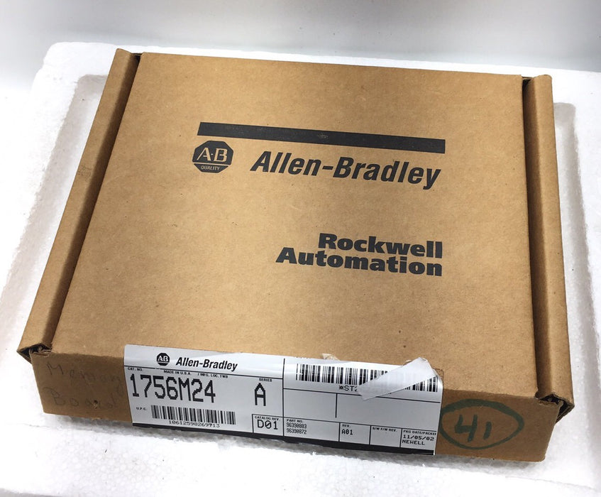 1610-T0630S24 ALLEN BRADLEY NIB 1756-M24 A Cantidad Módulo de memoria PLC Contrologix