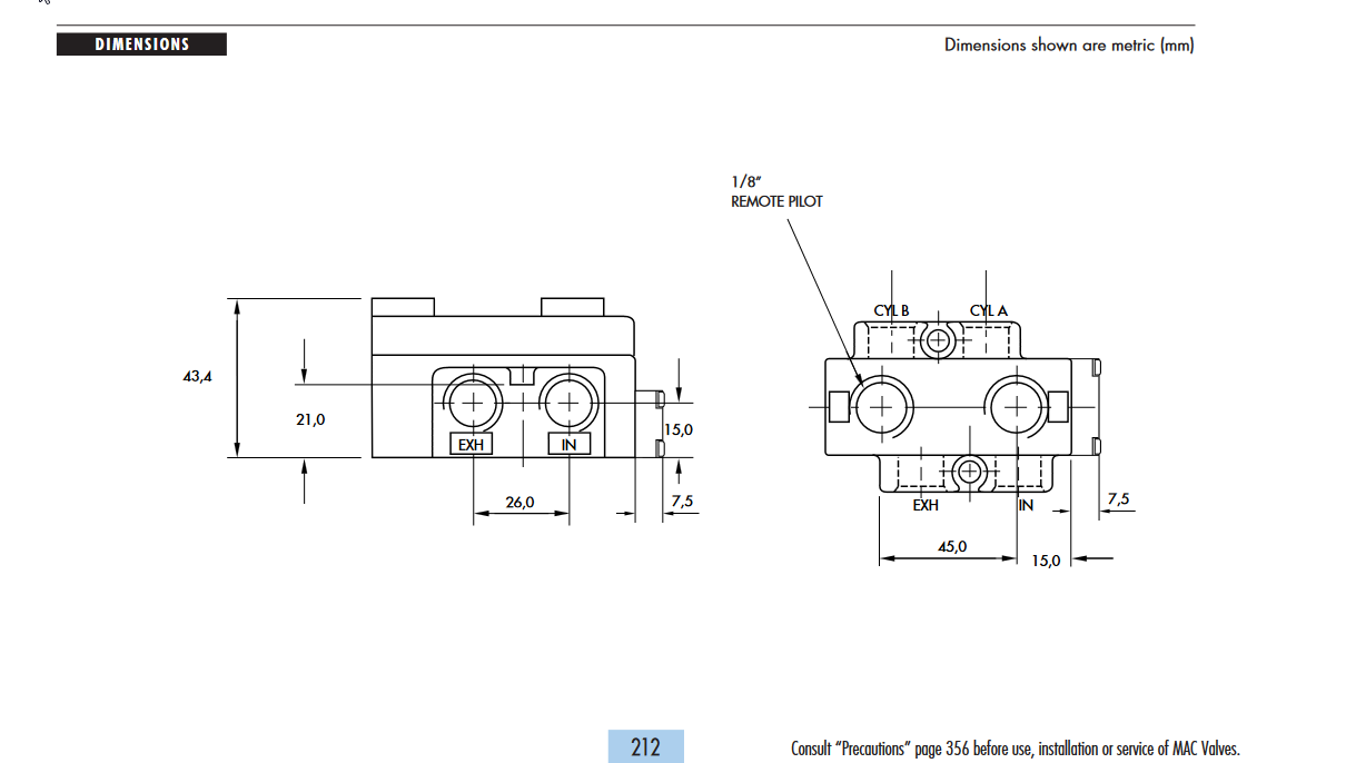 SOLENOIDE NEUMÁTICO NUEVO MAC VALVES INC 912B-RA 912BRA