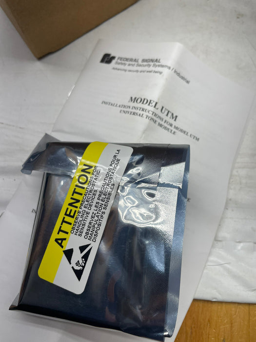 NUEVO MÓDULO DE TONO UNIVERSAL UTM SELLADO DE FEDERAL SIGNAL UTM SERIE D 1N894