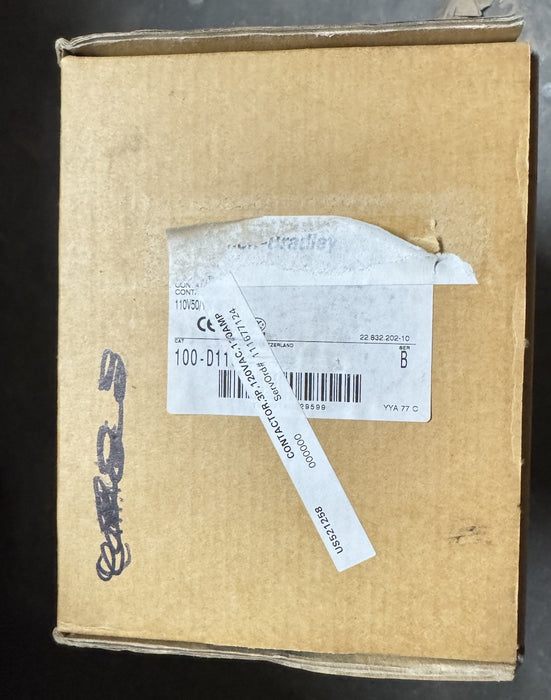 ALLEN BRADLEY 100-D110D11 / 100D110D11 BARU DALAM KOTAK ASAL CONTACTOR