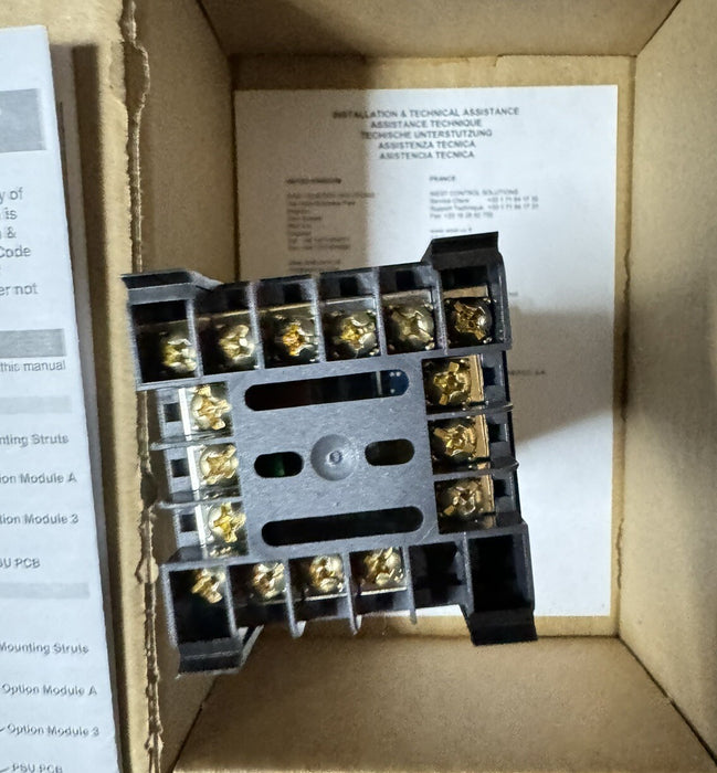 P6101 WEST 6101 2210002 PENGAWAL RTD INPUT Relay OUTPUT NIB P6101Z2210002 PID