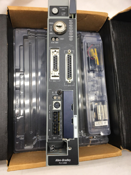 Módulo de CPU Allen Bradley 1785-L80E/E 1785L80E Serie E REV G01 PLC Ethernet