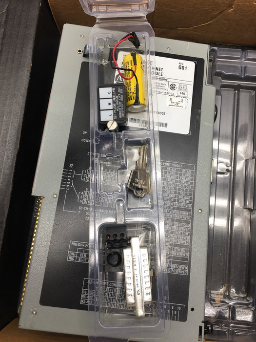 Módulo de CPU Allen Bradley 1785-L80E/E 1785L80E Serie E REV G01 PLC Ethernet