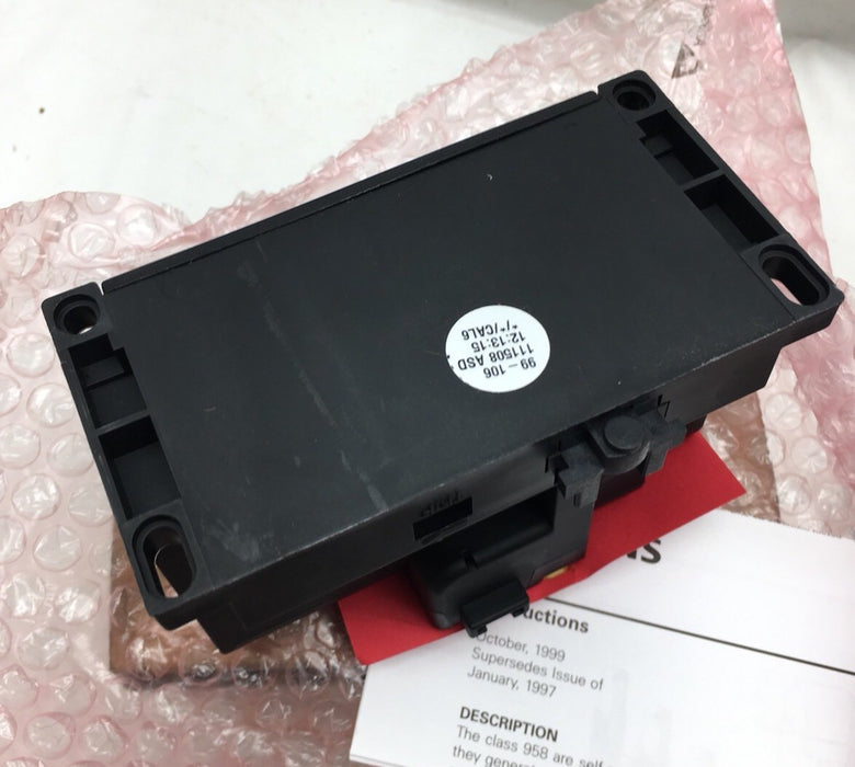 BARU SIEMENS ESP 1000 FURNAS CONTROL 958L10935U SOID STATE OVERLOAD 43-86 AMPS